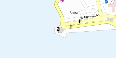 Stadtplan Leuchtturm Barra