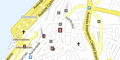 Pelourinho Stadtplan